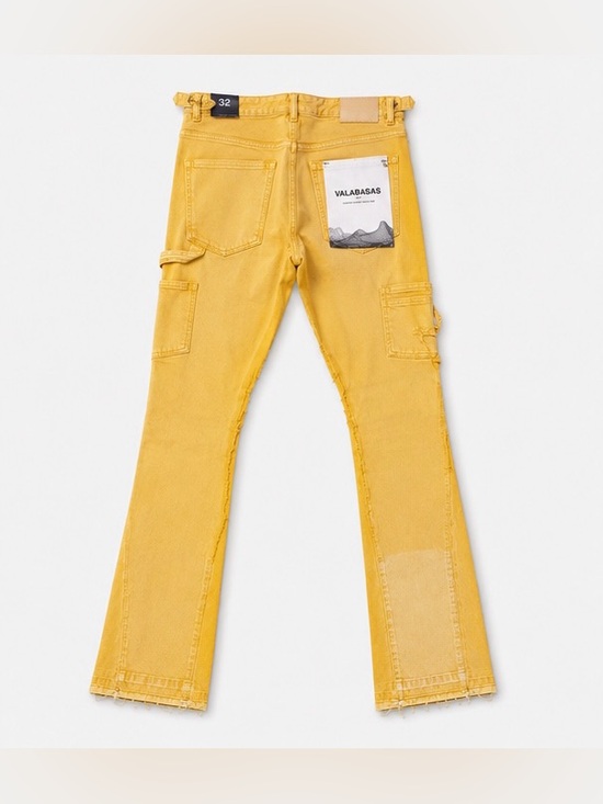 Valabasas Other - Valabasas Men's Skinny Carpenter Jeans in Yellow